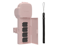 Sunnylife Etui ochronne z paskiem i smyczą do Osmo Pocket 3 (różowe) - 1509390 - zdjęcie 1